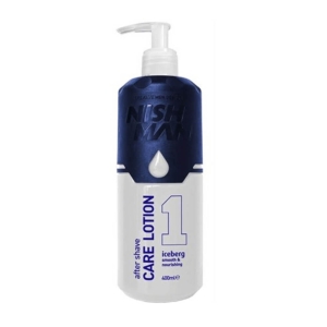 Nishman Aftershave-Balsam Aftershave Care Lotion 01 Iceberg 400 ml