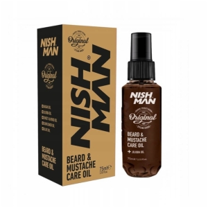 Nishman Bart- und Schnurrbartöl „Beard Moustache Care Oil“ 75 ml