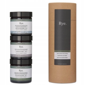 The Brighton Beard Gesichtspflege-Set „Rye“ 3 x 60 ml