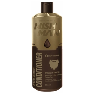 Nishman Bart- und Schnurrbartpflege Beard Moustache Conditioner 200 ml