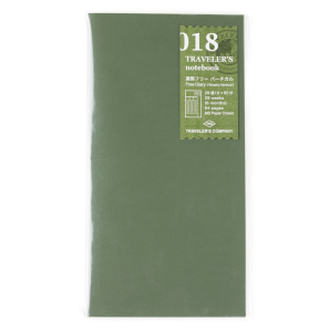 Wochen-Einlage für das Traveler's Notebook – #018 Regular Size