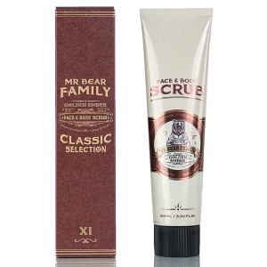 Mr Bear Family Golden Ember Gesichts- und Körperpeeling 75 ml