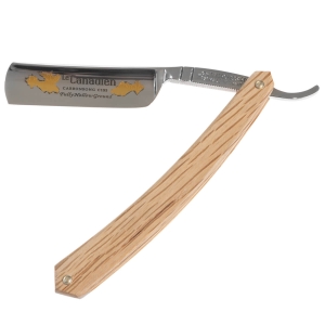 Thiers Issard Rasiermesser „Spotted Oak Le Canadien Gold“, 6/8 Zoll, A-SING-68-188-CL
