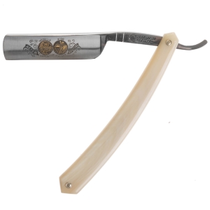 Thiers Issard Rasiermesser „Medaille D'OR Alger Blond Horn 5/8“ A-14-58-275-CB