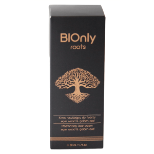 BIOnly Roots Feuchtigkeitsspendende Gesichtscreme mit Agarholz und Golden Oud, 50 ml