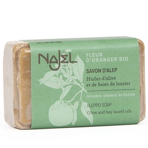 Najel Aleppo-Seife mit Orangenblütenwasser 100 g