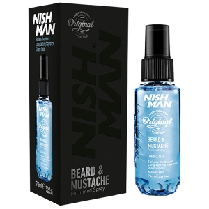 Nishman Bart- und Schnurrbartparfüm „Genius“ 75 ml