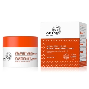 OMI pflegende und aufhellende Tages-/Nachtcreme VEGAN 50 ml