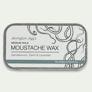 The Brighton Beard Co. Schnurrbartwachs „Sandalwood, Elemi & Lavender“, 15 g