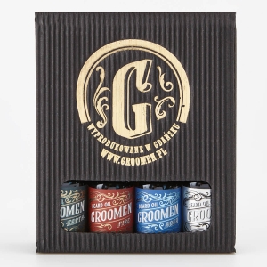 Groomen Bartöl-Set 4 x 5 ml