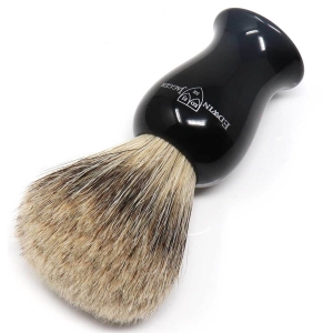 Edwin Jagger Pinsel „Plaza Best Badger“, schwarz, IEPSBBB