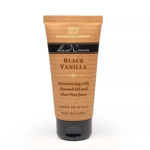 Saponificio Varesino Handcreme „Schwarze Vanille“ 75 ml