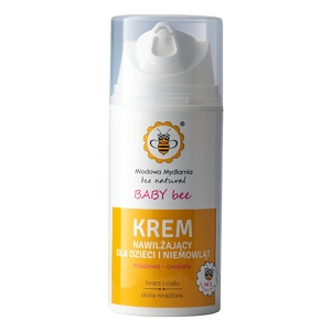 Miodowa Mydlarnia Feuchtigkeitscreme für Kinder und Babys 100 ml