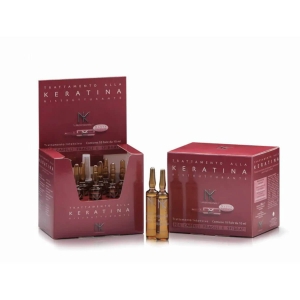 Nicky Chini Keratin-Ampullen für brüchiges Haar, 10 x 10 ml