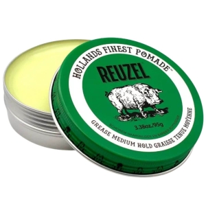 Reuzel Wachs-Haarpomade mit mittlerem Halt „Green Pig“ 95 g