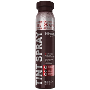 Immortal Spray zum Ausbessern von Haaren und Bart – Dunkelbraun Tint Spray Retouch Dark Brown 250 ml
