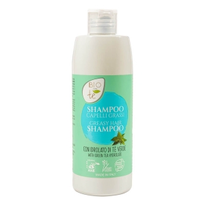 Pierpaoli Bioconte Shampoo für fettiges Haar mit Grünem Tee, 300 ml