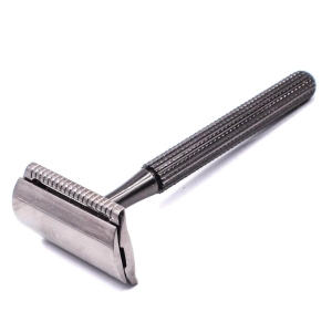 Parker Rasiermesser mit Klingen „Safety Razor“, Modell Nr. 78R-GR – Texture Graphite