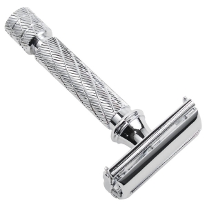Parker Rasiermesser mit kurzem Griff, Safety Razor, Modell Nr. 87R