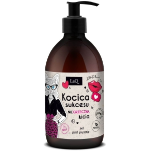 LaQ Duschgel „Kocica sukcesu“ – Magnolie und rosa Pfeffer, 500 ml