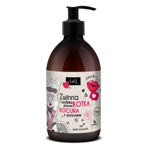 LaQ Duschgel „Die flinke und schnelle Katze Piwonia“ 500 ml