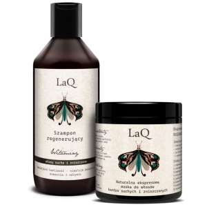 LaQ Regenerierendes Haarpflege-Set: Shampoo + Haarmaske