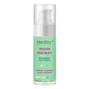 Medity+ Korrekturcreme, grün, Rosazea, 30 ml