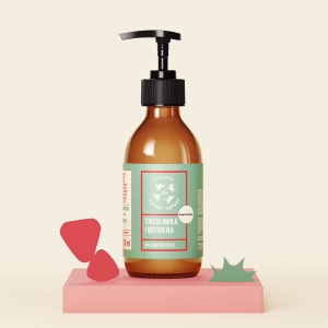 Mydlarnia 4 Szpaki regenerierende Körperlotion Erdbeere und Verbene 200 ml