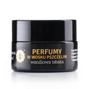 Miodowa Mydlarnia – Parfüm in Bienenwachs „Vanille-Tabak“ 15 g