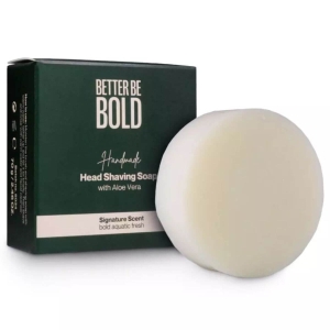 Better Be Bold Rasiereseife für den Kopf mit Aloe Vera „Head Shaving Soap“ 70 g