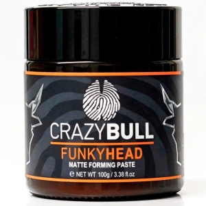Crazy Bull Mattierende Haarpaste von Funky Head 100 g