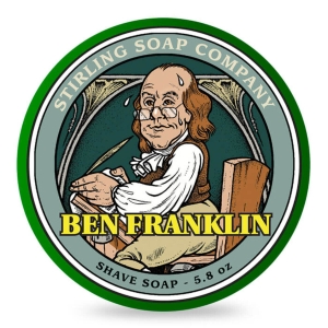 Stirling Soap Company Rasierseife „Ben Franklin“ 170 ml