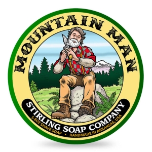 Stirling Soap Company Rasierseife „Mountain Man“ 170 ml