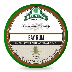 Stirling Soap Company Rasierseife Bay Rum 170 ml
