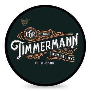 Wholly Kaw Rasierseife „Shaving Soap Timmermann Black“ 114 g