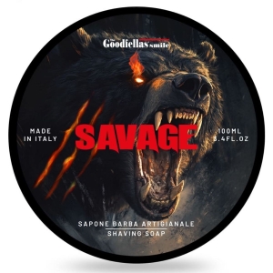 The Goodfellas' Smile Rasierseife Shaving Soap Savage 100 ml