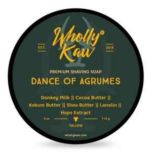 Wholly Kaw Rasierseife „Dance of Agrumes“ 114 g