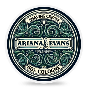 Ariana & Evans Rasierseife „Shaving Soap 60s Cologne“ 157 ml