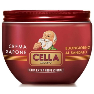 Cella Epic Rasierseife im Tiegel – Sandelholz 300 ml