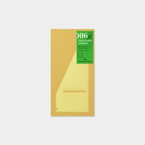 Einsteckbare Einlage für das Traveler’s Notebook – #006 Regular Size