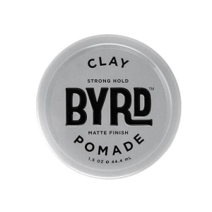 Byrd Strong Hold Clay Pomade – Leicht mattierende Haarpaste von The Sea Byrd, 44 ml