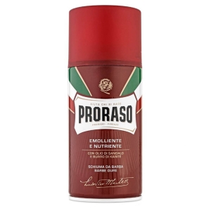 Proraso Rasierschaum mit Sandelholz, rote Linie, 300 ml
