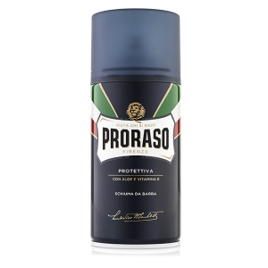 Proraso Rasierschaum mit Vitamin E, blaue Linie, 300 ml