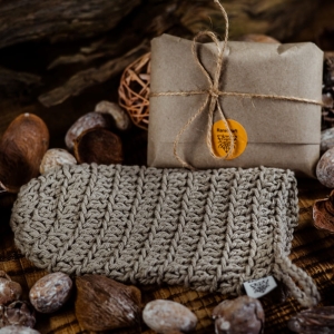 RareCraft Badhandschuh aus Leinen