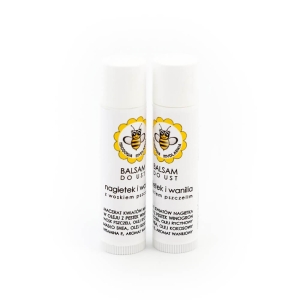 Miodowa Mydlarnia Lippenbalsam Vanille und Ringelblume 4,5 ml