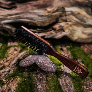 RareCraft Bartbürste, dunkel