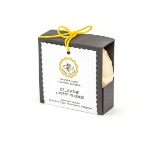 Miodowa Mydlarnia – Sanfte Seife mit Ziegenmilch 85 g