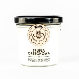 Miodowa Mydlarnia Kerze „Nuss-Trüffel“ 120 ml