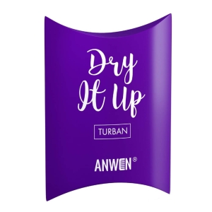 Anwen Turban Dry It Up Violett
