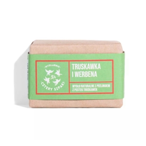 Mydlarnia Cztery Szpaki Seife „Erdbeere und Verbena“ 110 g